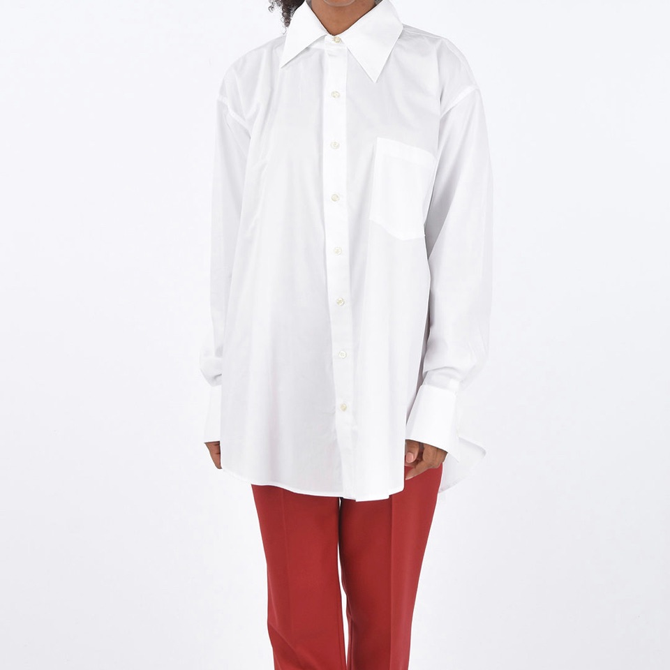 Matthew Adams Dolan Cotton Popeline Oversize Shirt